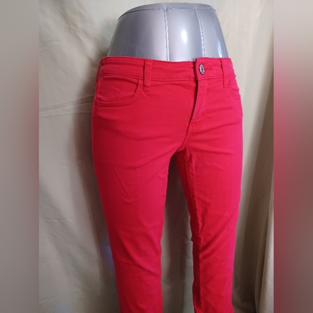 American Eagle Outfitters Bold Red Jegging Pants - Picture 3 of 10